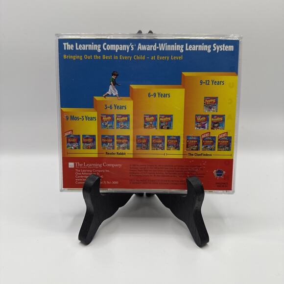 PC CDROM 1999 Learning Company Reader Rabbit Personalized Kindergarten 2-Disc - Picture 2 of 5